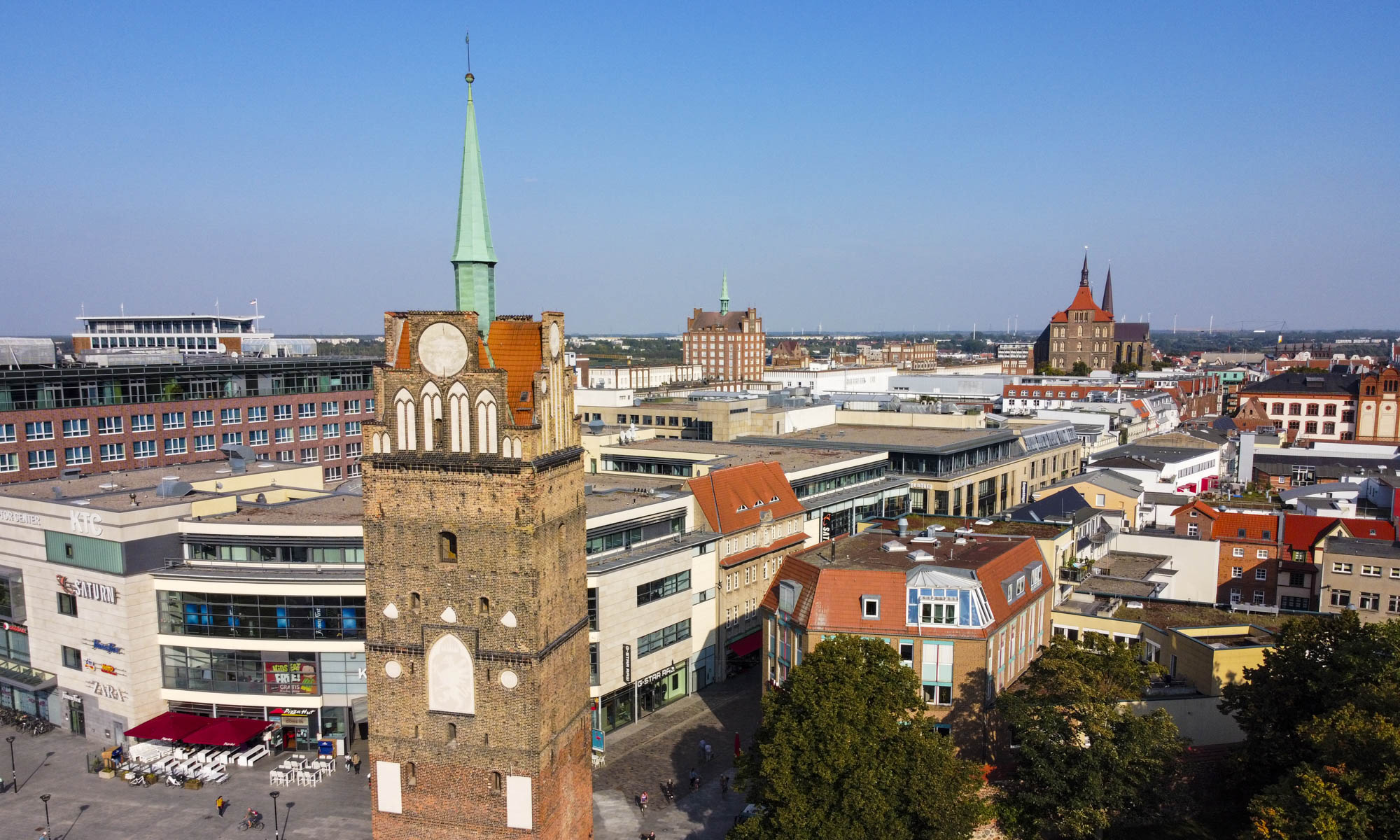 Rostock-Innenstadt Luftbild