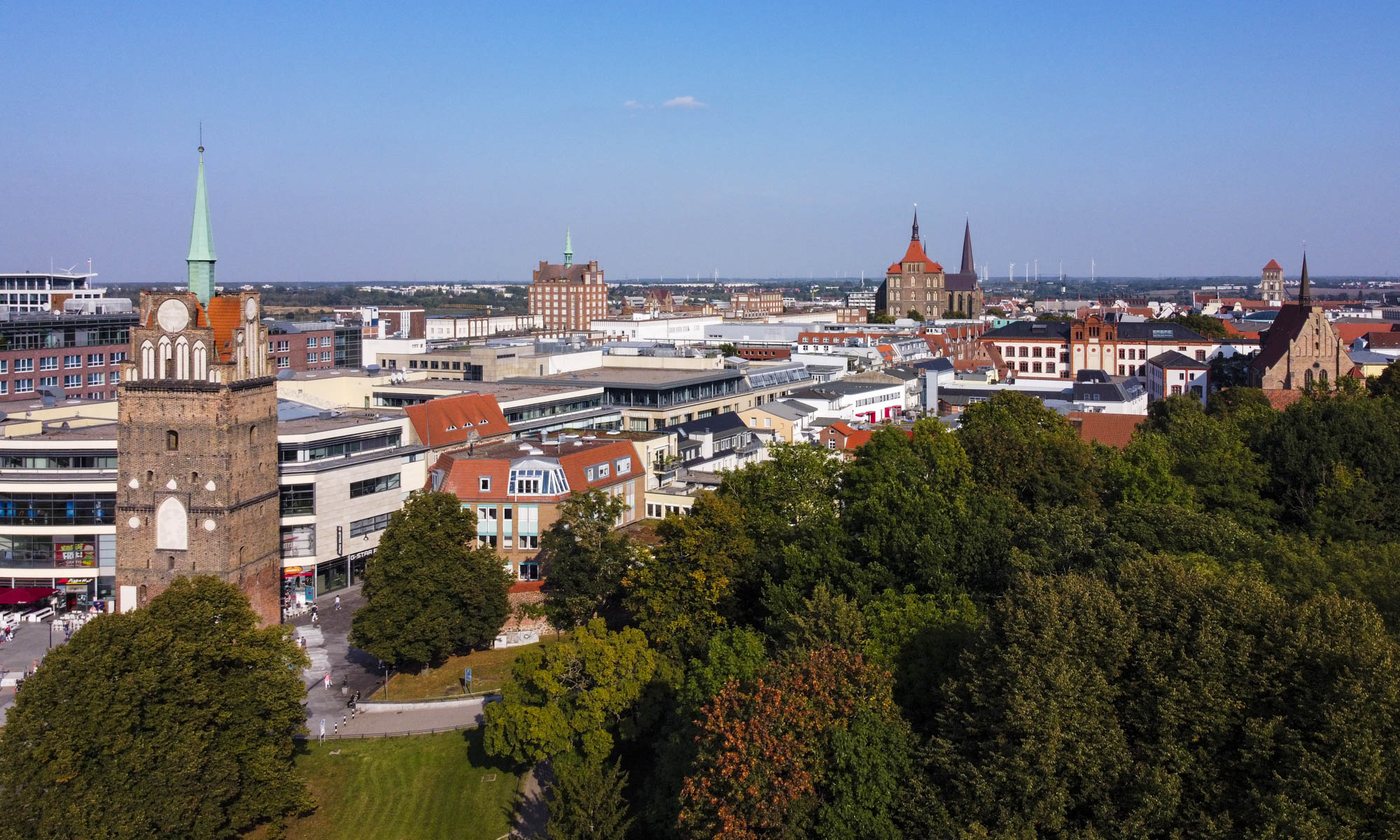Rostock-Innenstadt Luftbild