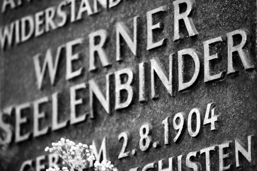 Gedenktafel Werner Seelenbinder Galtzer Straße Berlin-Friedrichshain 2011