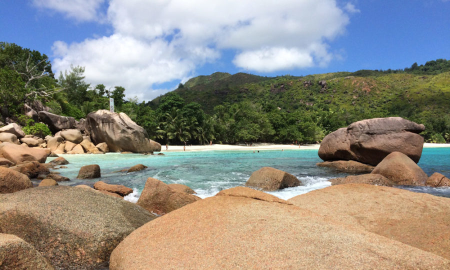 Anse Lazio auf Praslin, Seychellen