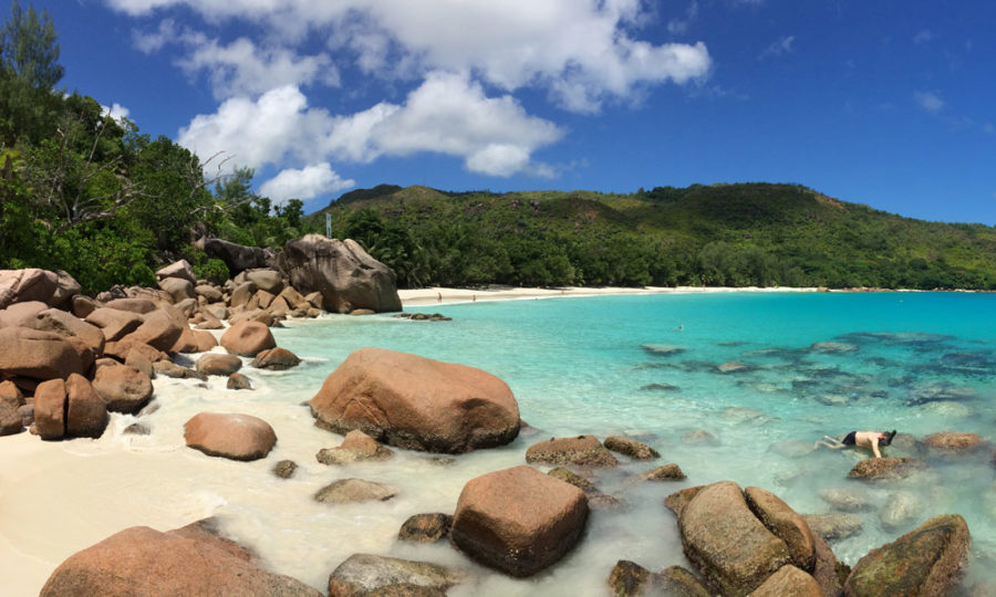 Anse Lazio auf Praslin, Seychellen