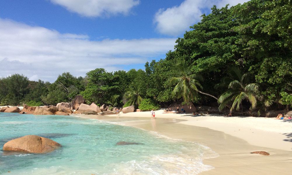 Anse Lazio auf Praslin, Seychellen