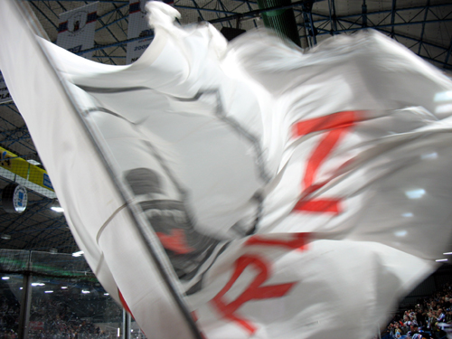 Wellblechpalast Eisbären Berlin DEG Halbfinale DEL 2008