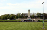 Zentralstadion Leipzig Festwiese Glockenturm 2010